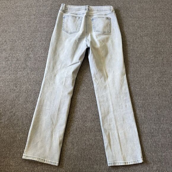 J. MCLAUGHLIN Women’s 6 Straight Leg Classic Jeans High Rise Light Wash 30x30 - Picture 2 of 11